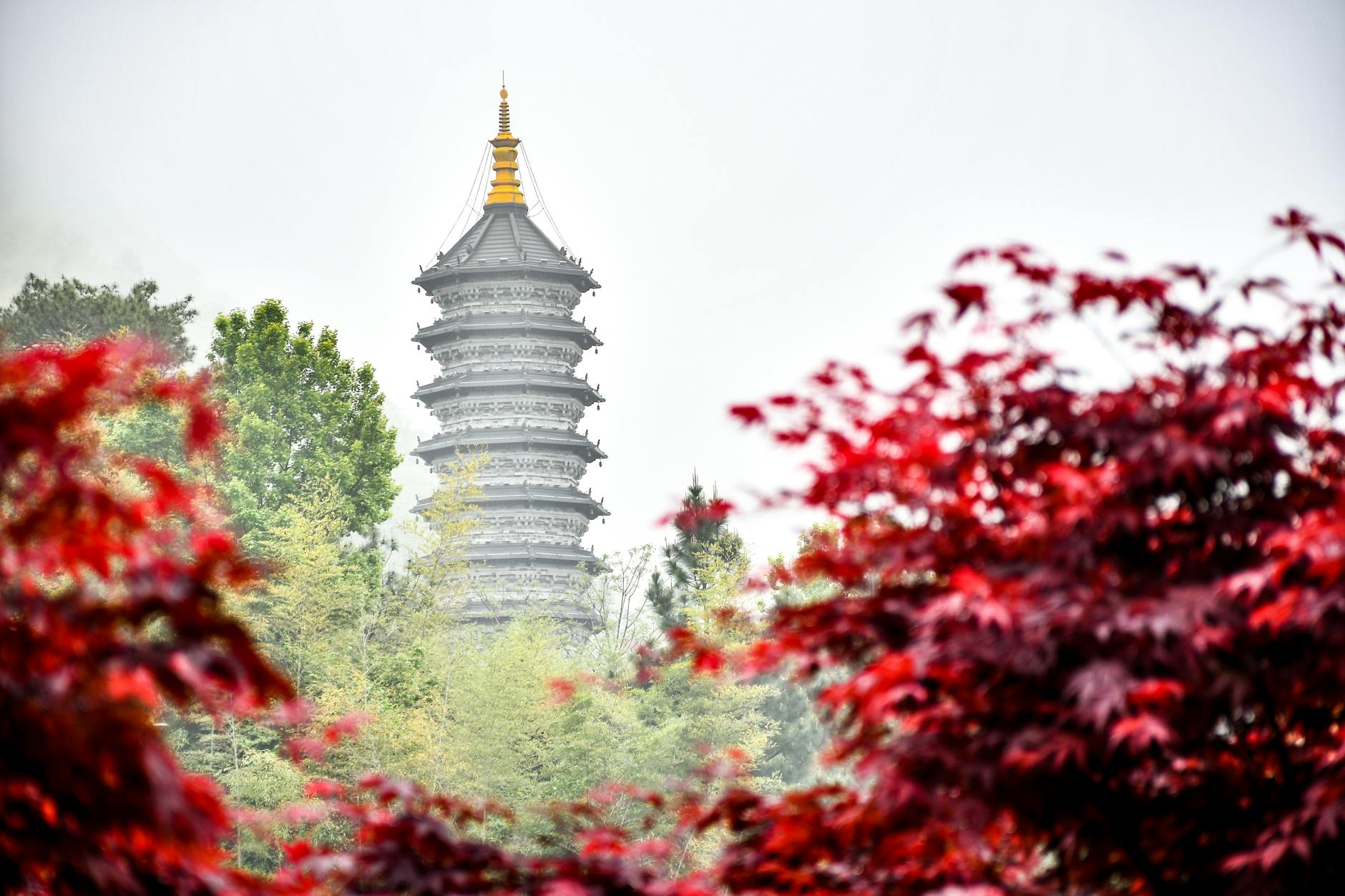 leifeng pagoda in hangzhou in china